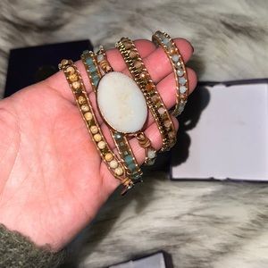 Hobo Pumiss wrap around bracelet